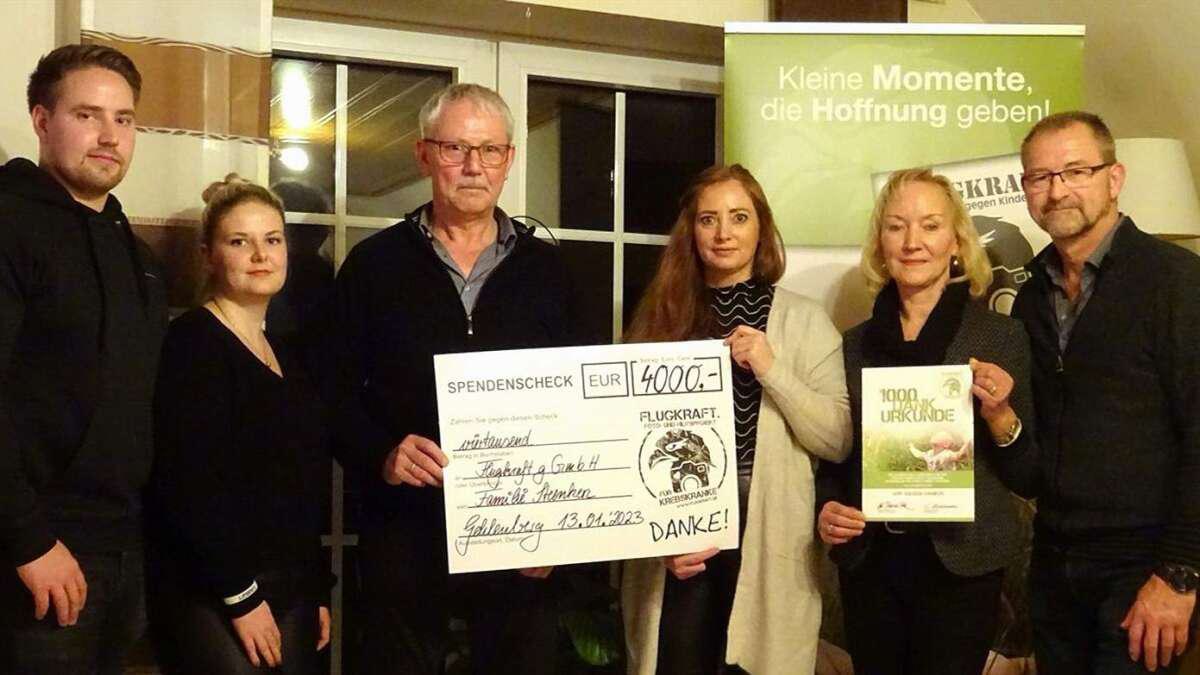 Familie Steenken aus Gehlenberg verteilt 6000 Euro an soziale Zwecke / Quelle:NWZ-Online